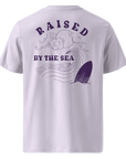 T-Shirt Surfwear Lavande "Raised By The Sea"