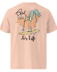 Peach Pink Surfwear T-Shirt “Got Wet For Life”