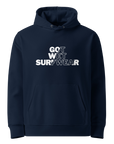 Blue Surfwear Hoodie "Got Wet Surfwear"