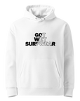 Hoodie Surfwear Blanc "Got Wet Surfwear"