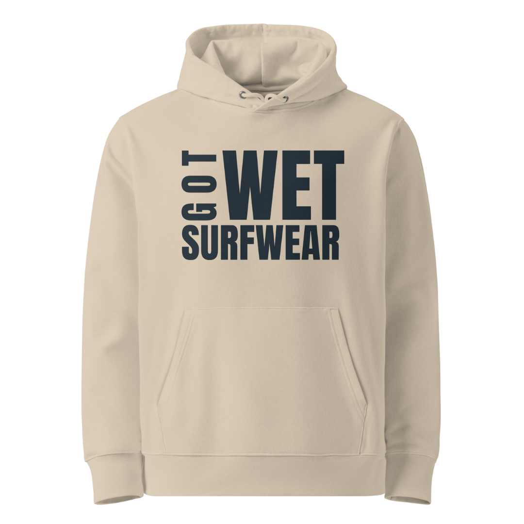 Surfwear Hoodie Sand “Got Wet Surfwear”