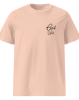 Peach Pink Surfwear T-Shirt “Got Wet For Life”