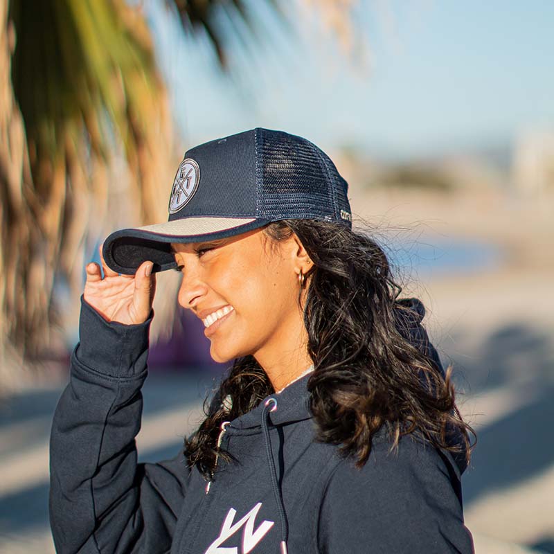 &quot;Got Wet&quot; Surfwear Cap Navy blue