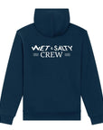 Zipped Sherpa Surfwear "Wet &amp; Salty Crew" Hooded Jacket